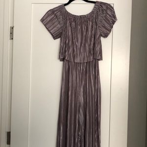 Grayish purple Jumpsuit